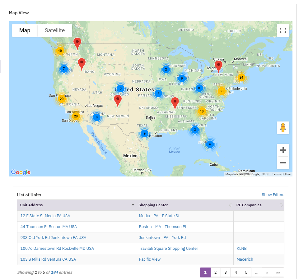 Retailsphere Retailer Map